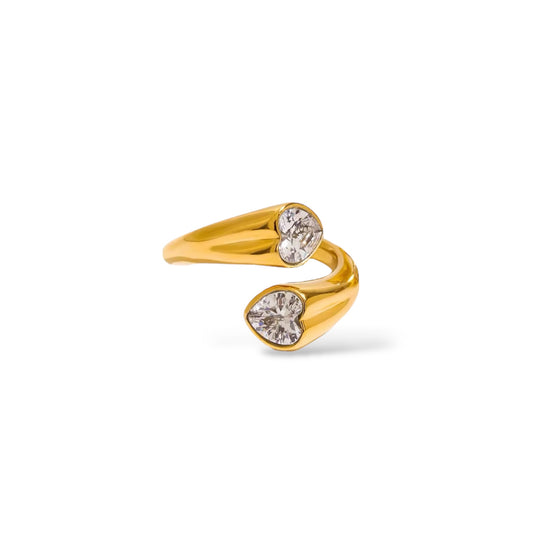 Corazón Doble Ring