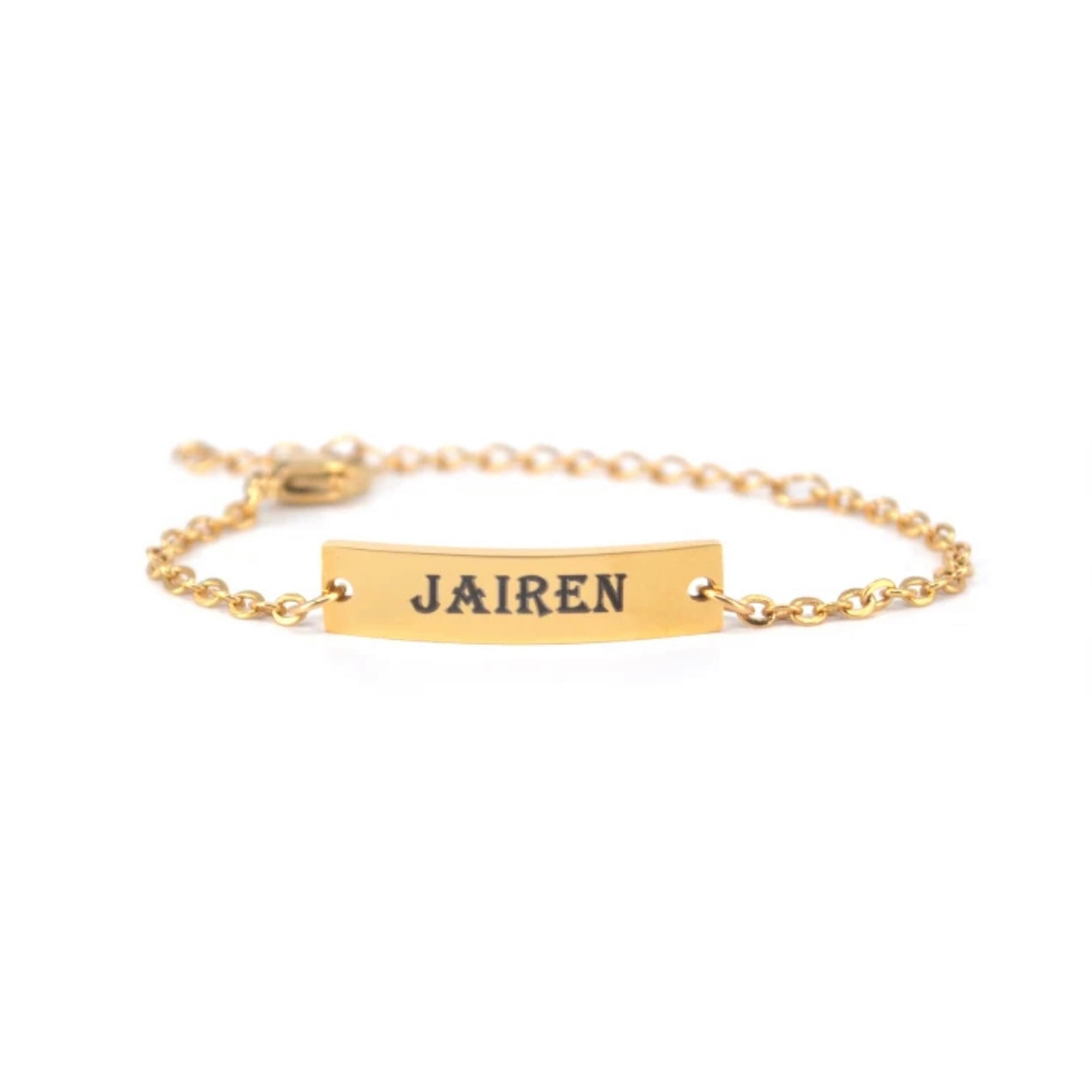 Custom Nameplate Bracelet - Kids