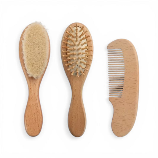Wooden Brush Comb