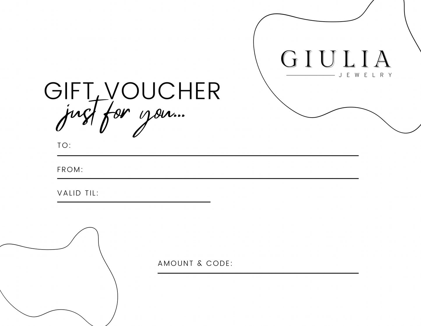 Gift Voucher by Mail